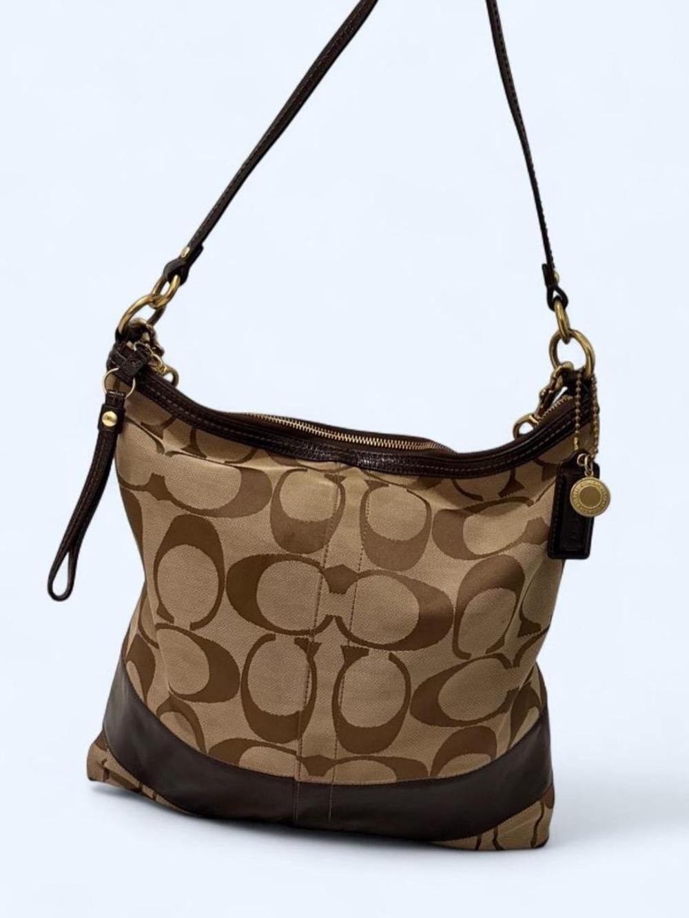 Vintage 2008 Coach Signature Brown
Convertible Shoulder Bag